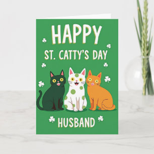 Carte Joyeuse Fête du Chat Mari