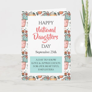 Carte Joyeuse Fête nationale des filles