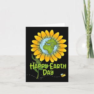 Carte Joyeuse Journée de la Terre Tous les Jours Tournes