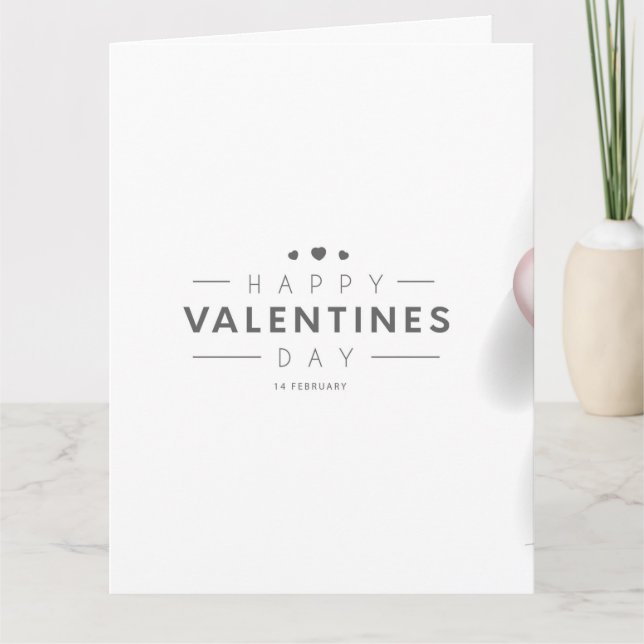 Carte Joyeuse journée de l'amour (Devant)