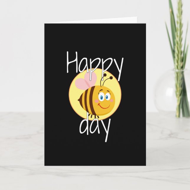 Carte Joyeuse journée des abeilles (Devant)