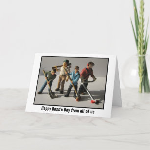 Carte Joyeuse Journée des Boss de nous tous