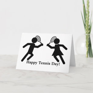 Carte Joyeuse Journée du Tennis