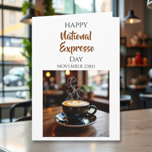 Carte Joyeuse Journée nationale de l'expresso   23 novem