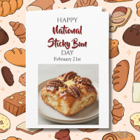 Joyeuse Journée nationale du sticky bun ! 21 févri