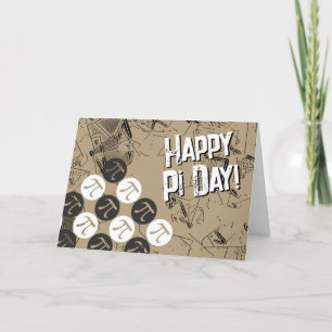 Carte Joyeuse Journée Pi