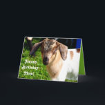 Carte Joyeuse maman d'anniversaire de Favorite Kid (avec<br><div class="desc">Baby Ellie est née sur notre ferme.</div>