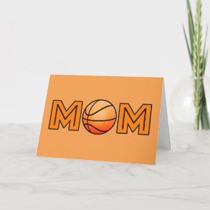 Carte Joyeuse maman de la Fête des Mères Basketball Mama