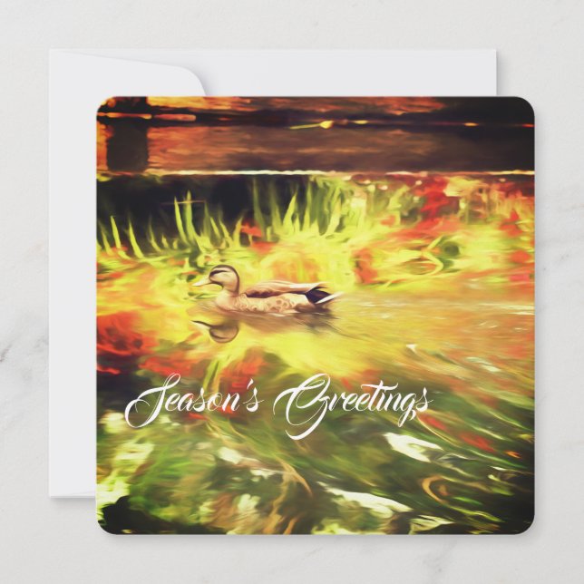 Carte Joyeuse Noël Appartement (Devant)