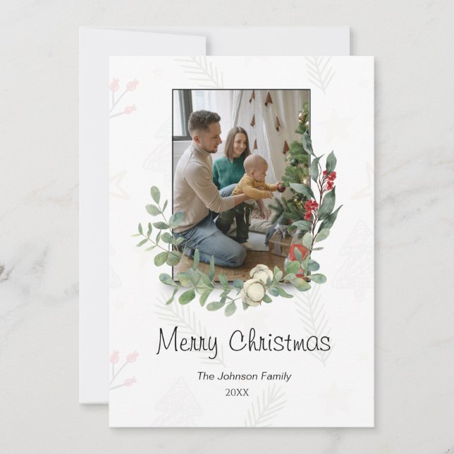 Carte Joyeuse Noël Appartement (Devant)