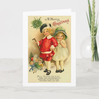 Carte Joyeuse pour enfants de Noël