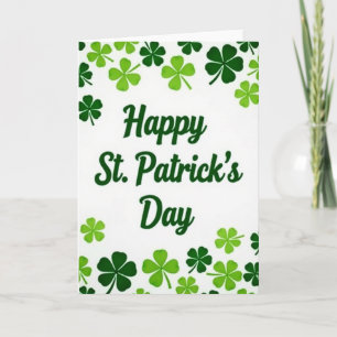 Carte Joyeuse Saint-Patrick