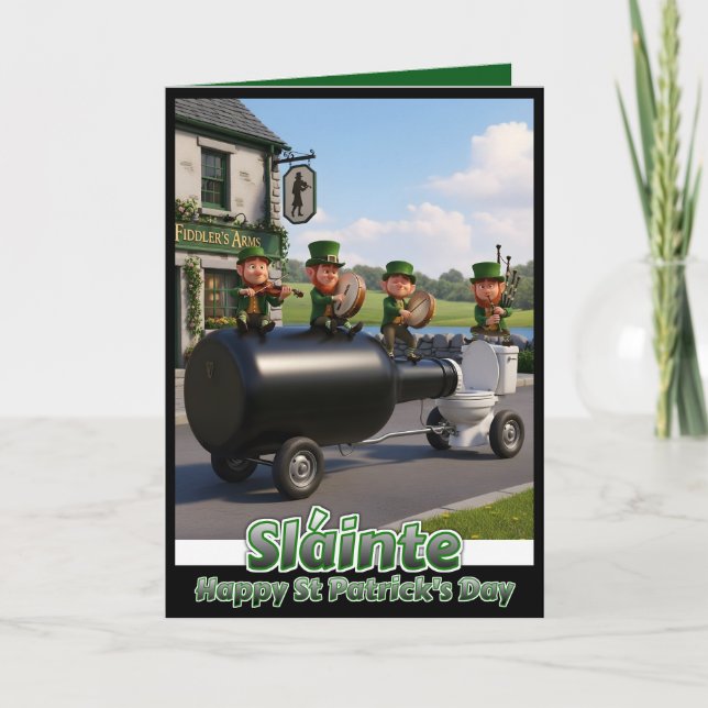 Carte Joyeuse Saint-Patrick (Devant)