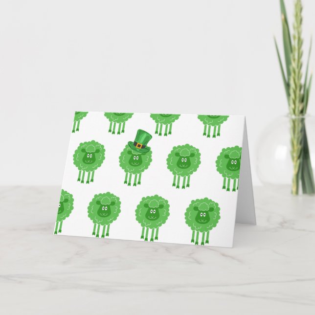 Carte Joyeuse Saint-Patrick à vous (Devant)