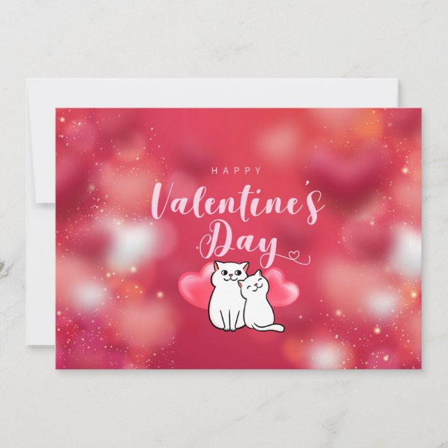 Carte Joyeuse Saint-Valentin (Devant)