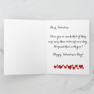 Carte Joyeuse Saint-Valentin