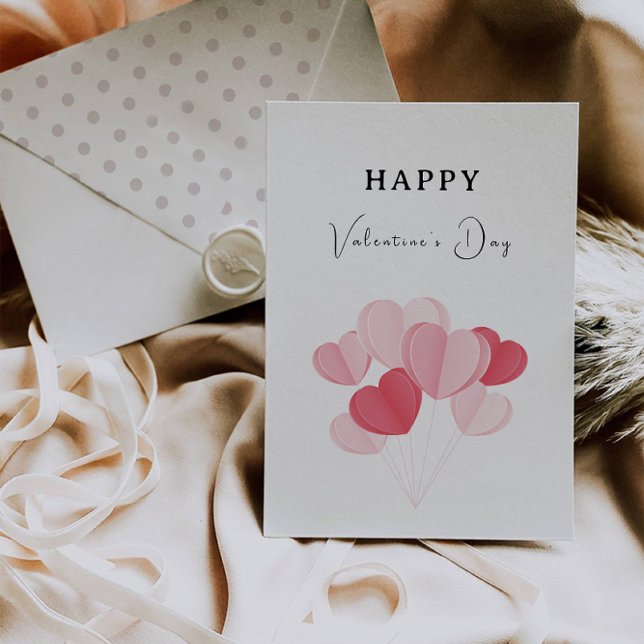 Carte Joyeuse Saint-Valentin  (Happy Valentine's Day Card)