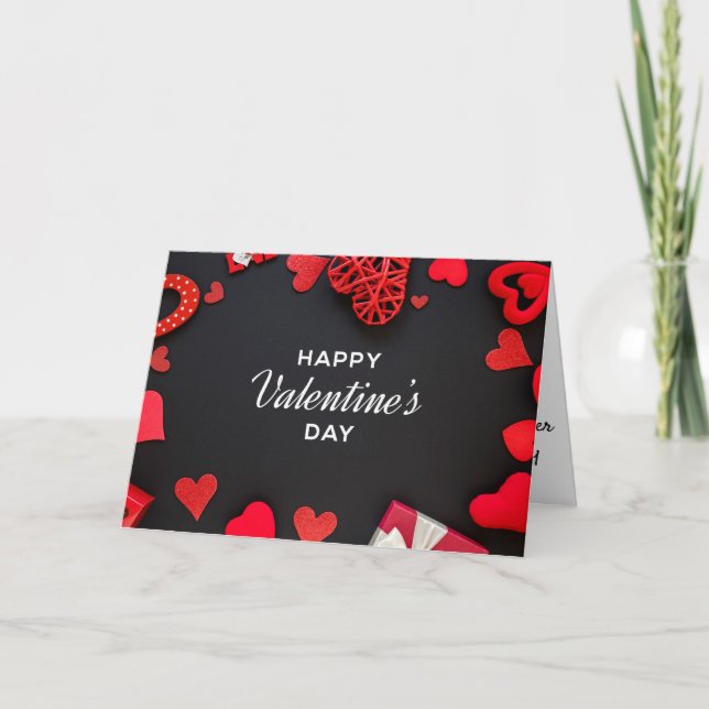 Carte Joyeuse Saint-Valentin (Devant)