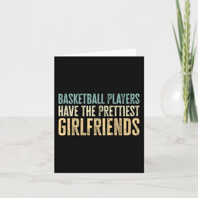 Carte Joyeuse Saint-Valentin 2023 Joueur de basketball a (Devant)
