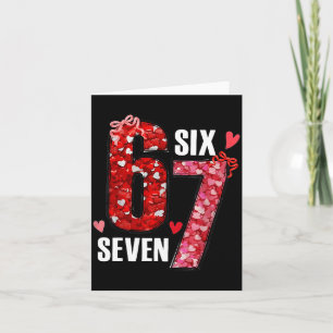Carte Joyeuse Saint-Valentin 67 Meme Cœurs Arc Coquette 