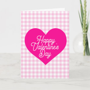Carte Joyeuse Saint-Valentin cœur Fête