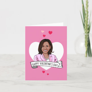 Carte Joyeuse Saint-Valentin de la part de Kamala Harris