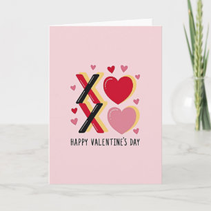 Carte Joyeuse Saint-Valentin Xoxo