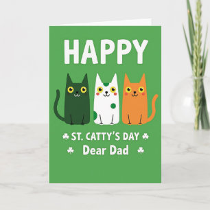 Carte Joyeuse St Cattys Day Papa