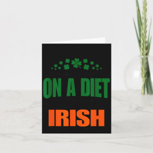 Carte Joyeuse St Pat Trex Day Dinosaur Tout-Petit St Pat