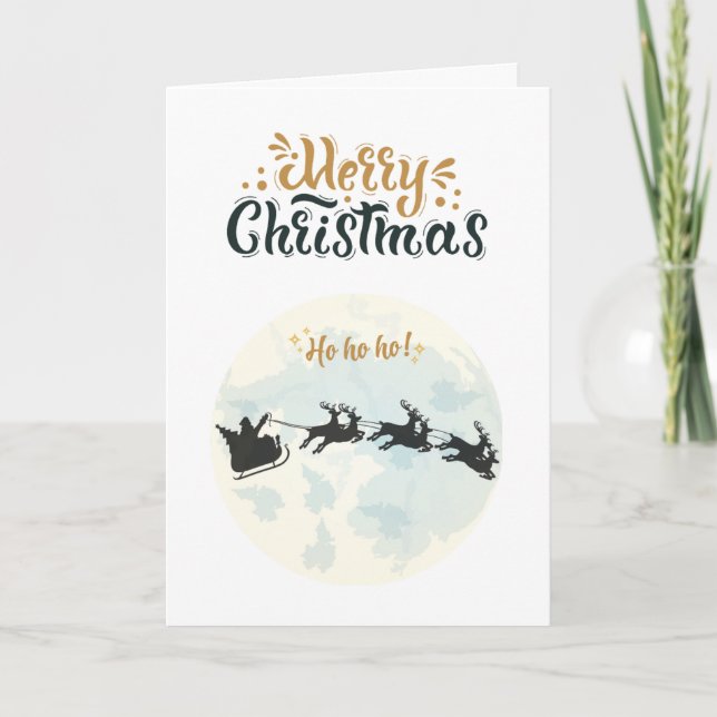 Carte Joyeuse Xmas (Devant)