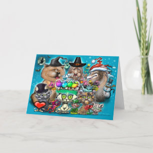 Carte Joyeuses Fêtes