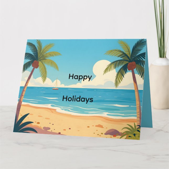 Carte Joyeuses Fêtes (Devant)