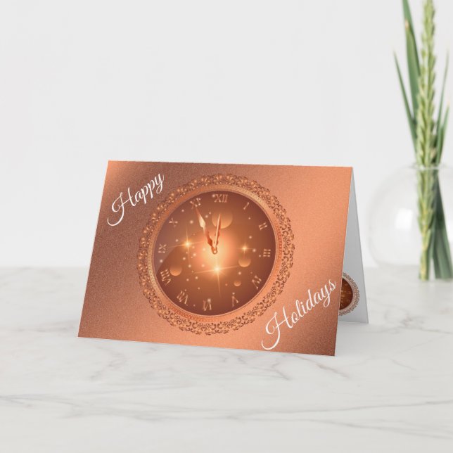 Carte Joyeuses fêtes d'Orange (Devant)