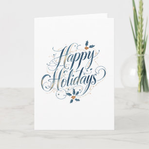 Carte Joyeuses Fêtes Joyeux Noël Famille Nouvel An