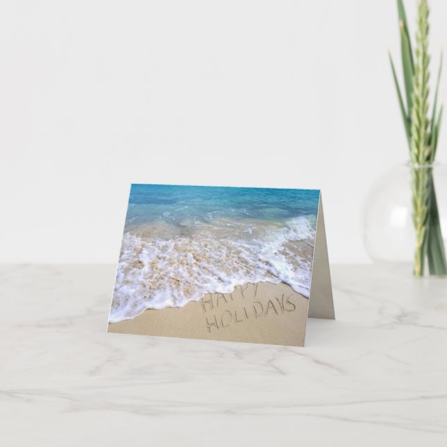 Carte Joyeuses fêtes Merci (Devant)