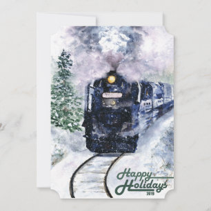 Carte Joyeuses Fêtes Northern Express