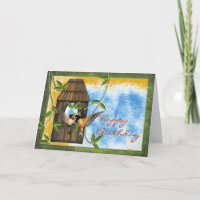 Joyeuses hirondelles d'anniversaire chez les oisea