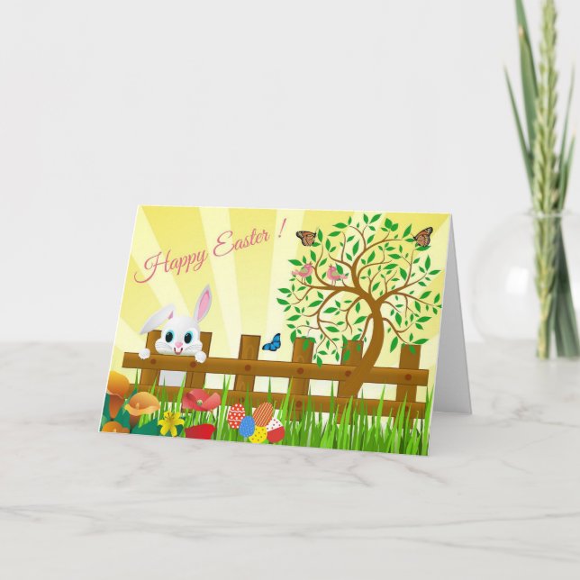 Carte Joyeuses Pâques (Devant)