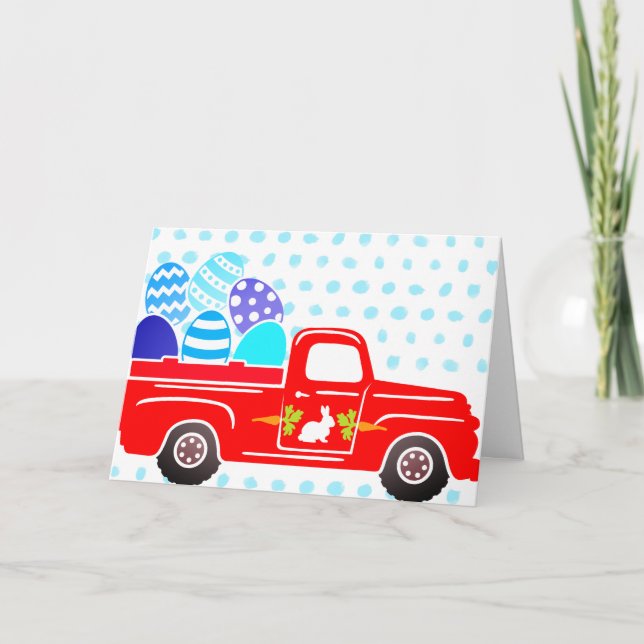 Carte Joyeuses Pâques (Devant)