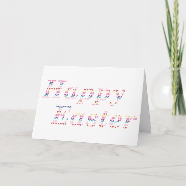 Carte Joyeuses Pâques (Devant)
