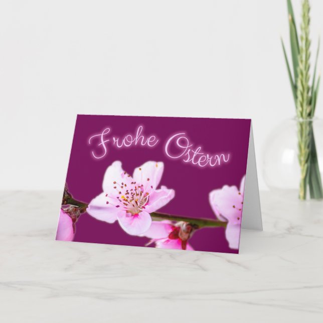 Carte Joyeuses Pâques à vos proches ! (Devant)