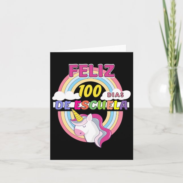 Carte Joyeux 100 Jours D'école 100 Jours D'école  (Devant)