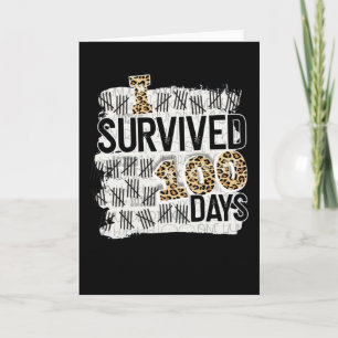 Carte Joyeux 100 Jours d'école drôle Brighter 100e jour