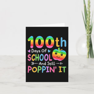 Carte Joyeux 100 Jours D'École Et Encore Pupper' It Kids