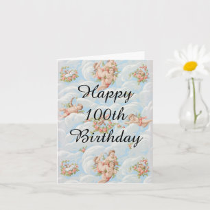 Carte Joyeux 100e anniversaire.