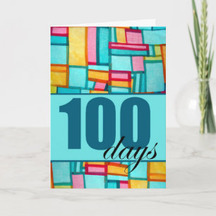 Carte Joyeux 100e Jour d'anniversaire coréen Baek-il pou