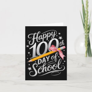 Carte Joyeux 100ème Jour De L'École Tie Dye Arc En Ciel