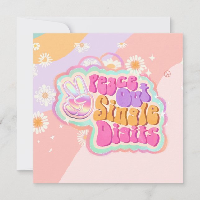 Carte Joyeux 10e anniversaire (Devant)