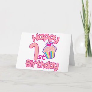 Carte Joyeux 1er anniversaire !