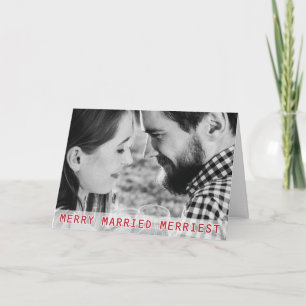 Carte Joyeux 1er Noël Marié